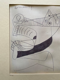 Guernica Study by Pablo Picasso, 1990 (view 2)