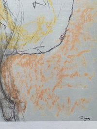 Danseuse au tambourin d'Edgar Degas, vers 1960 (vue 2)