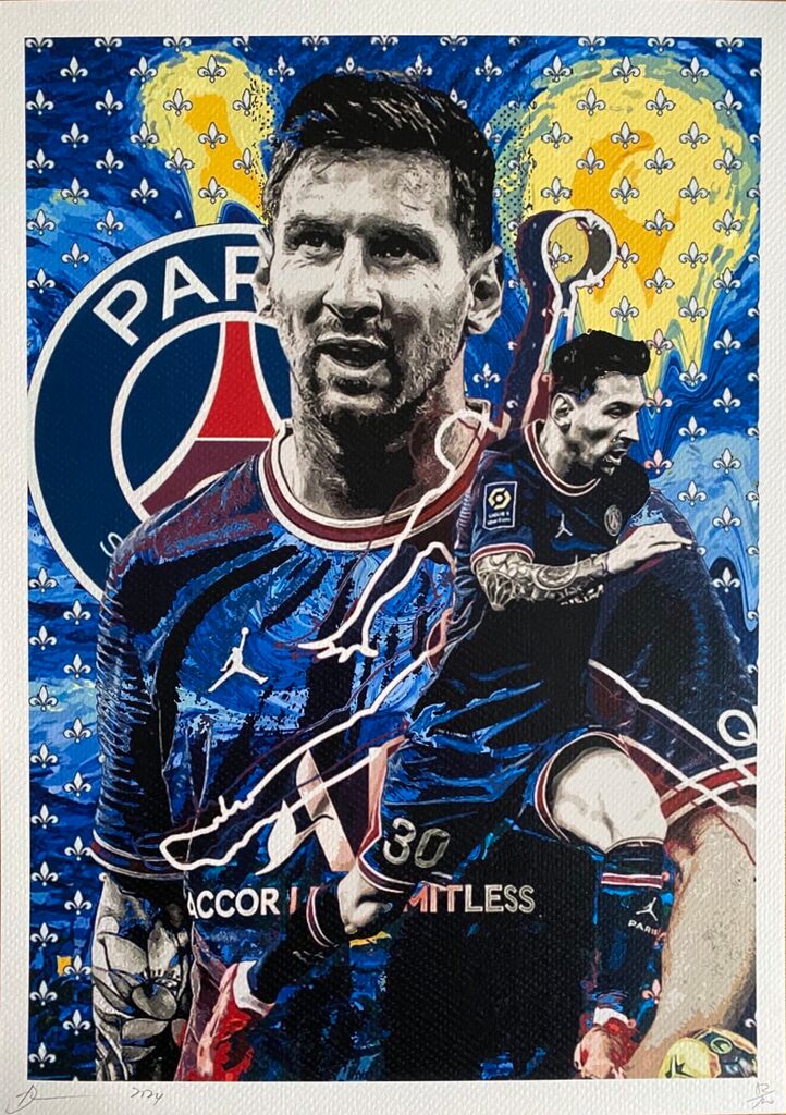 Lionel Messi by Death NYC, 2024