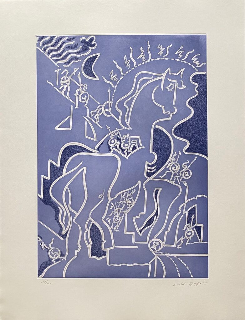 Cheval de Troie d'André Masson, 1978