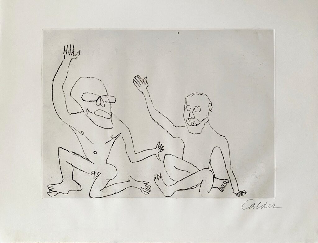 Santa Claus II d'Alexander Calder, 1974
