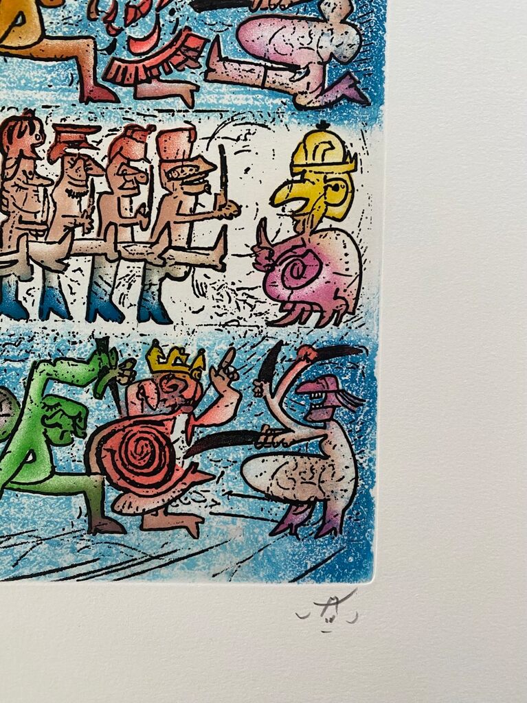 Ubu roi IV by Roberto Matta, 1982 (view 2)
