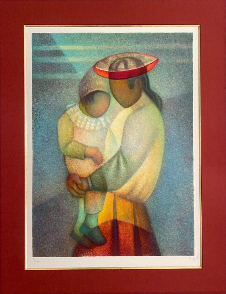 La maternité des Andes de Louis Toffoli, 1984