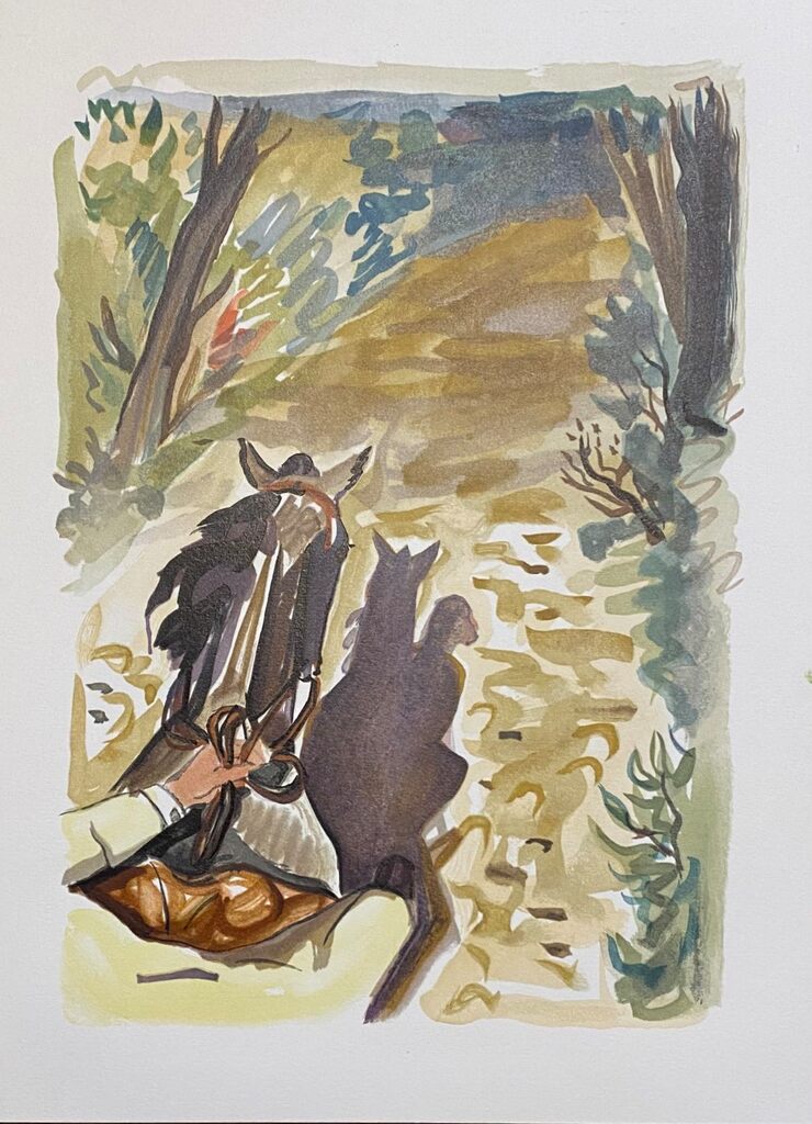 Mon Cheval by Yves Brayer, 1990