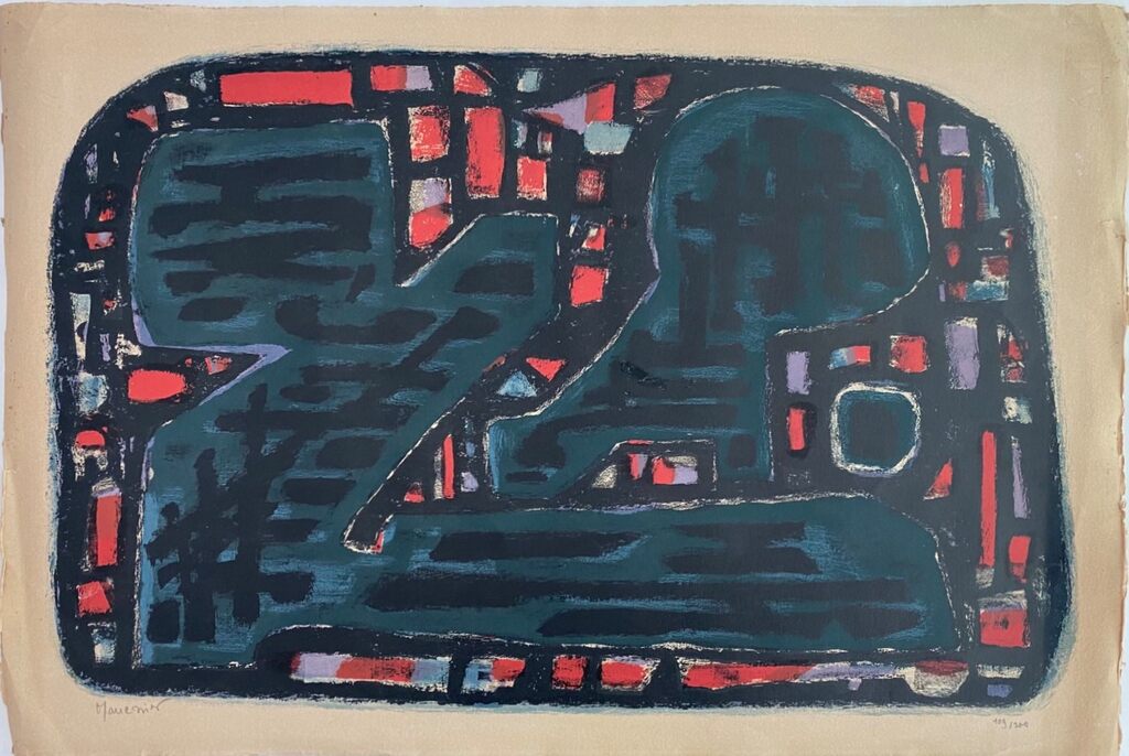 Gethsémani (Gethsemane) by Alfred Manessier, 1951