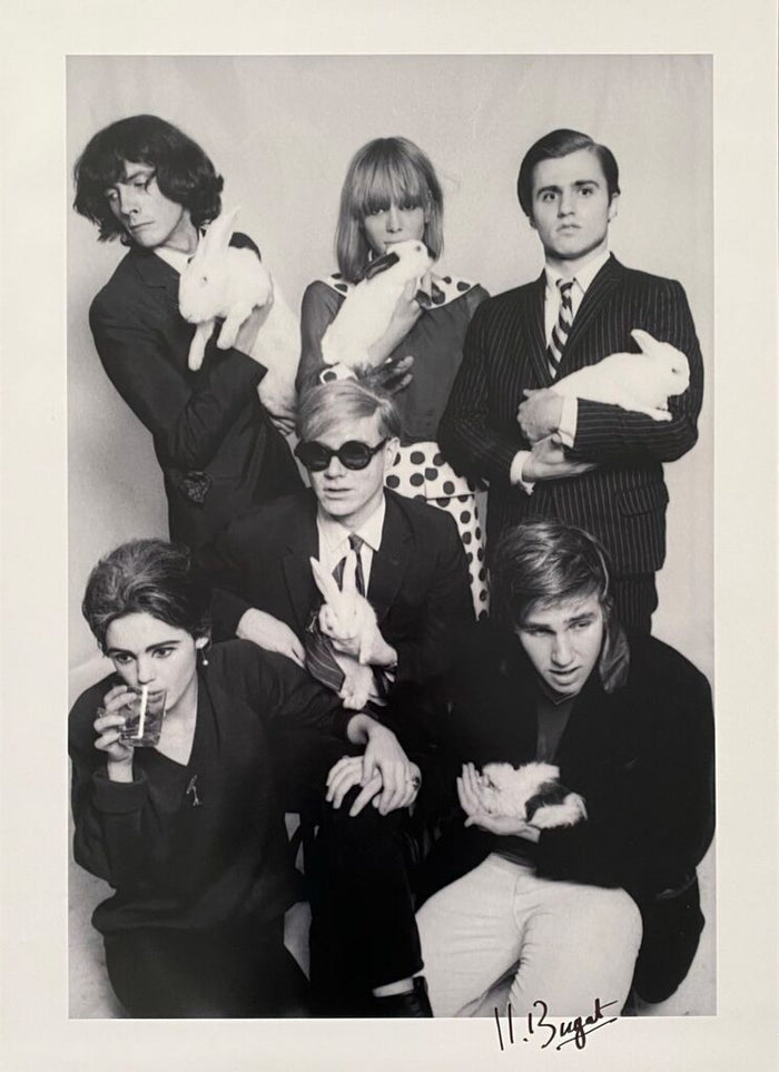Andy Warhol, Edie Sedgwick, Catherine Deneuve, rue Princesse, Paris, 1966 de Jean-Jacques Bugat, vers 2010