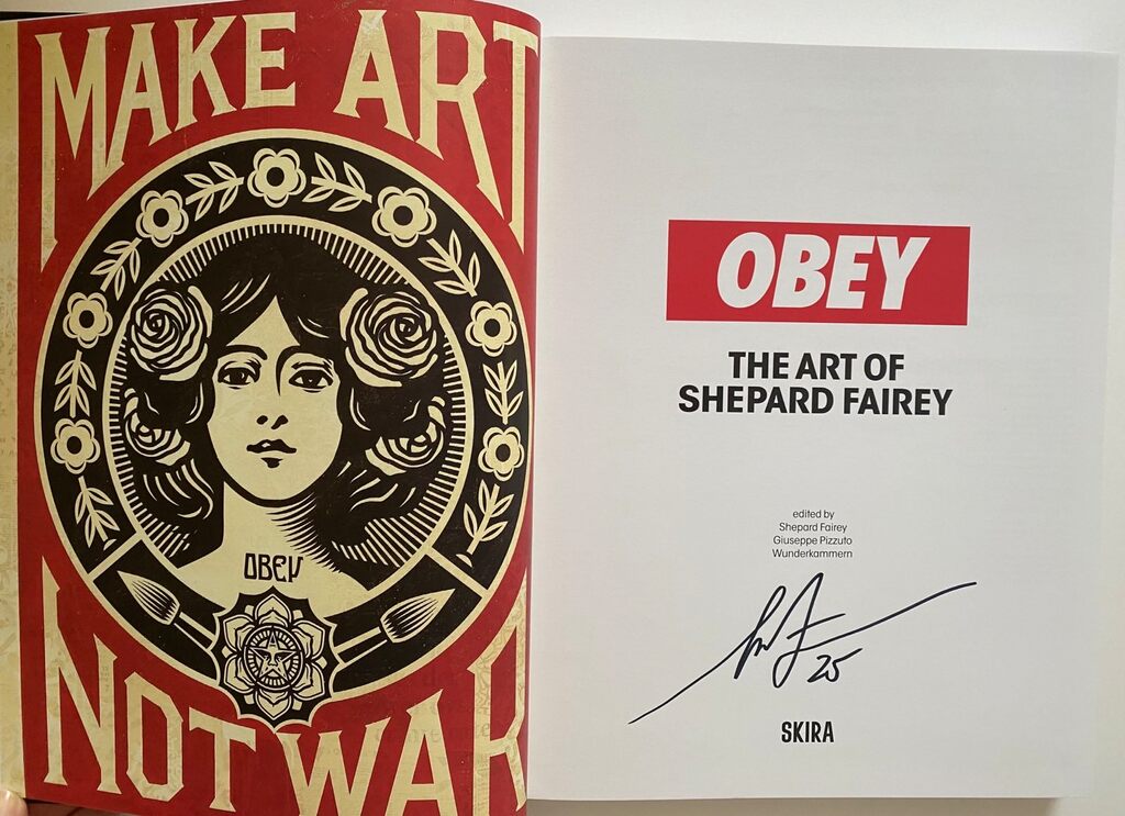 The Art of Shepard Fairey (signed book) by Shepard Fairey, 2024 (view 2)