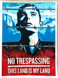This Land Is Your Land by Shepard Fairey, 2012