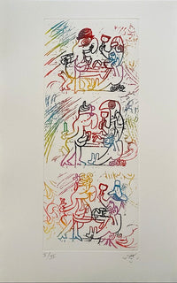 Ubu roi III by Roberto Matta, 1982