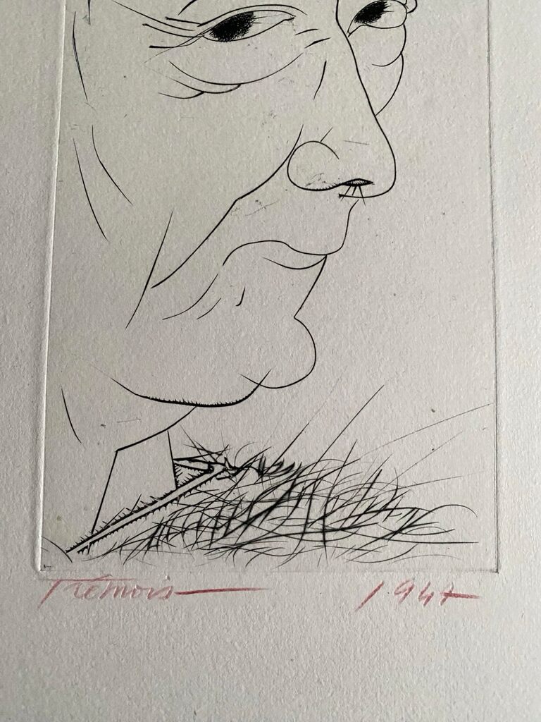 Philétas (Daphnis et Chloé) de Pierre-Yves Trémois, 1948 (vue 2)