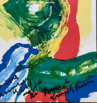 Carte de vœux by Bengt Lindström, c. 1980 (view 2)