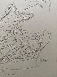 Reclining nude de Gustav Klimt, 1922 (vue 3)
