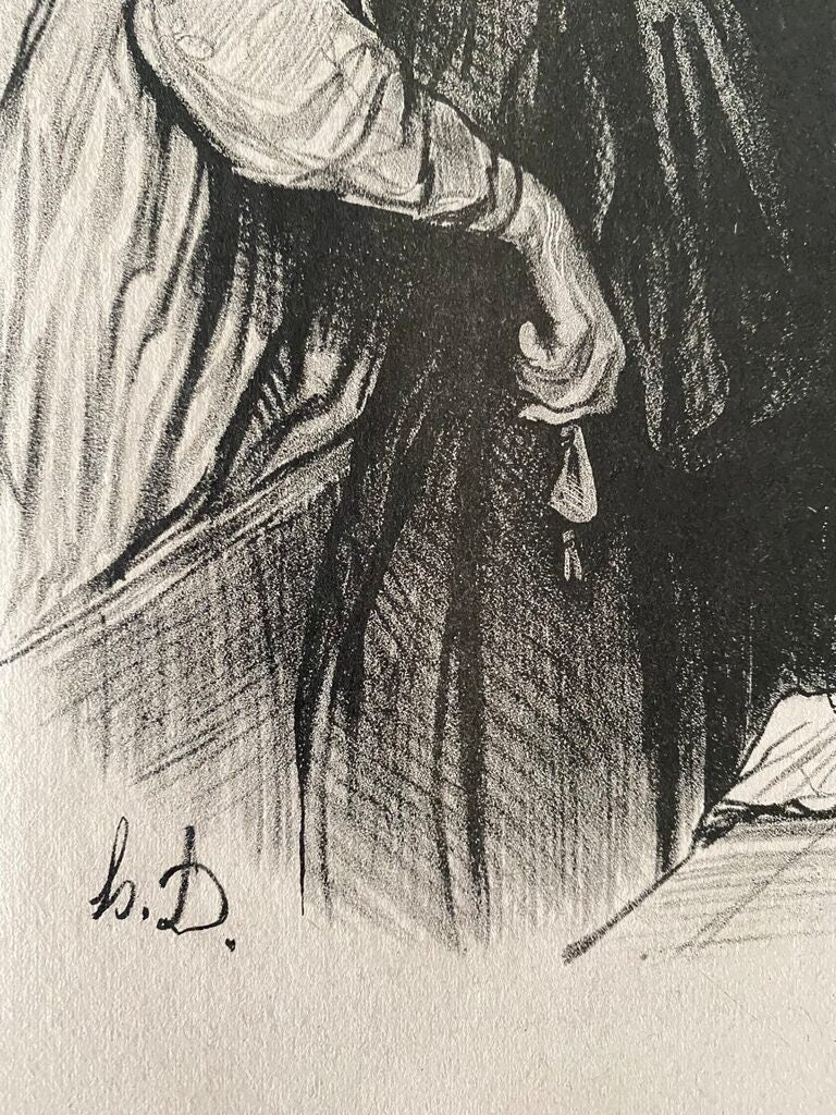 Court Scene by Honoré Daumier, 1918 (view 3)