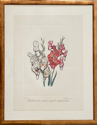 Gladiolus cum aurium corymbo exspectantium by Salvador Dalí, 1972
