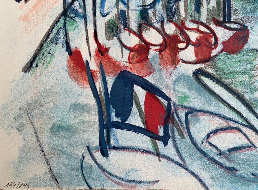 Les Côtes Normandes de Raoul Dufy, 1961 (vue 2)