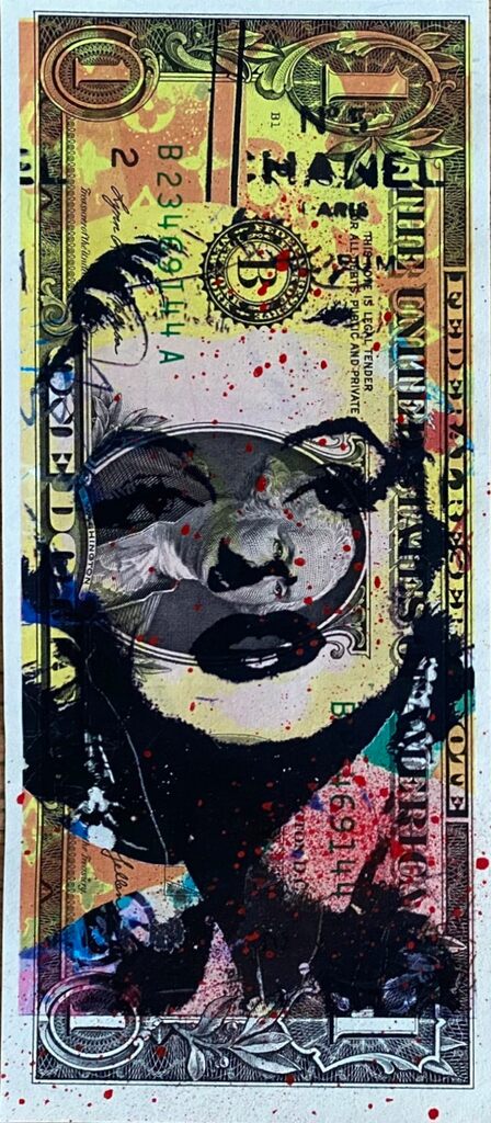 Marilyn Dollar by Death NYC, 2023
