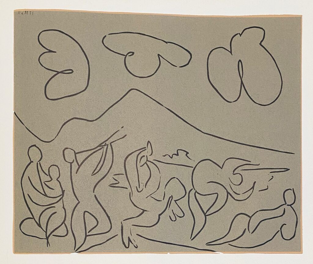 Bacchanale de Pablo Picasso, 1963