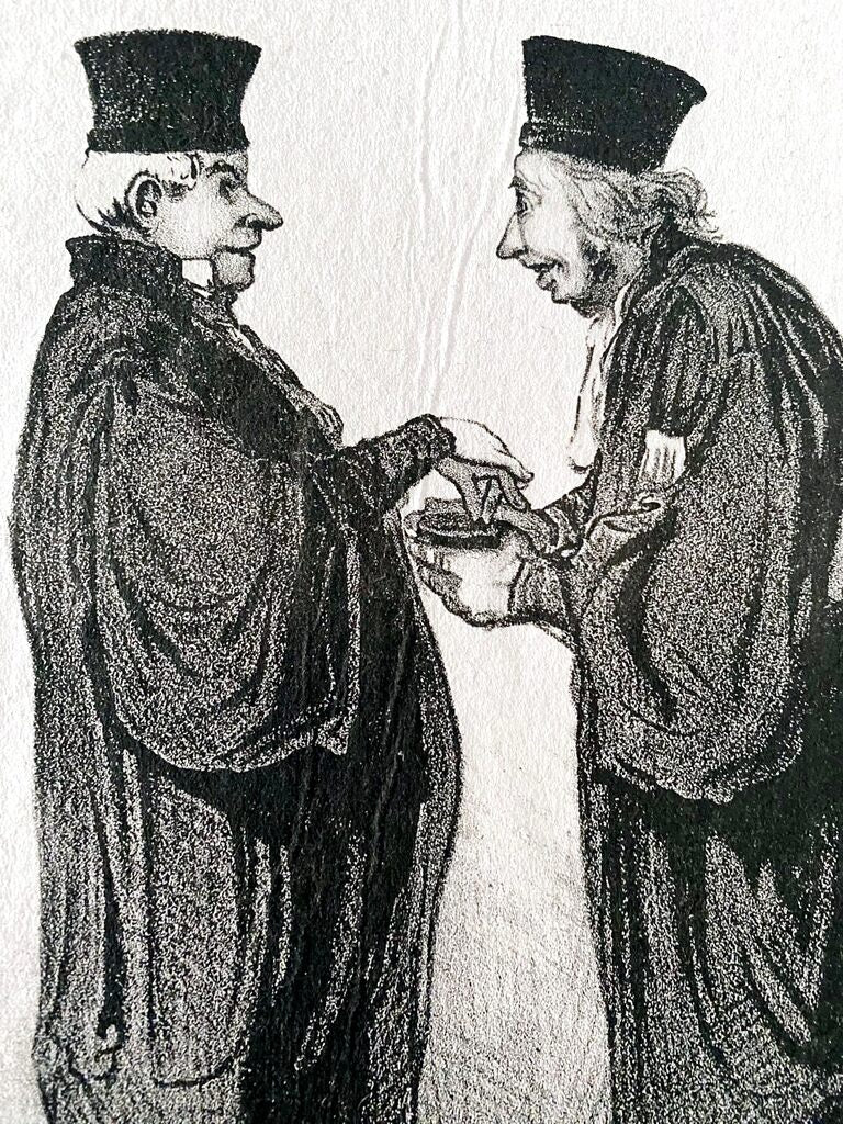 Court Scene by Honoré Daumier, 1918 (view 3)