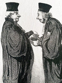 Court Scene by Honoré Daumier, 1918 (view 3)