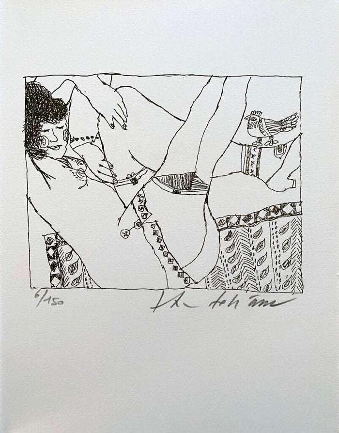 Aux franges de l'éveil de Theo Tobiasse, 1987