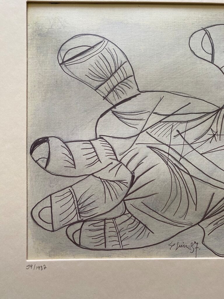 Guernica Study by Pablo Picasso, 1990 (view 3)