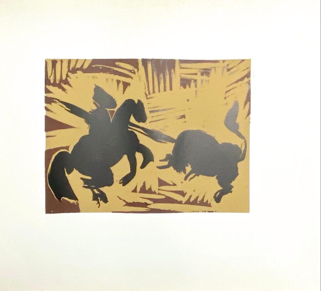 Picador et le taureau by Pablo Picasso, 1963