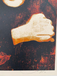 John Lennon & Yoko Ono by Shepard Fairey, 2010 (view 3)