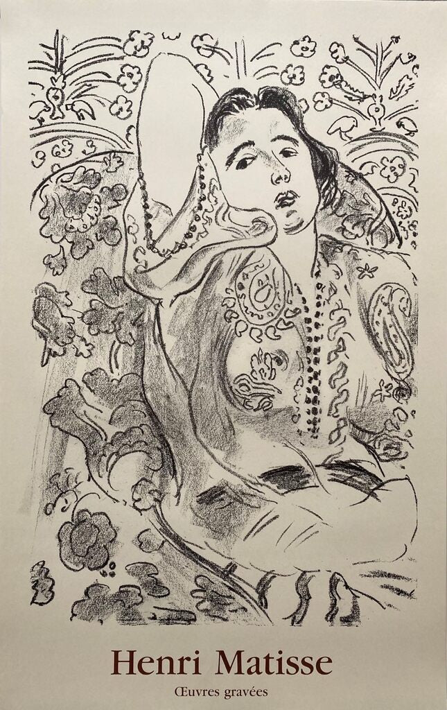 Arabesque 1924 by Henri Matisse, c. 1990