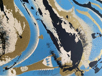 Blue Variations d'Arman, 1978 (vue 4)