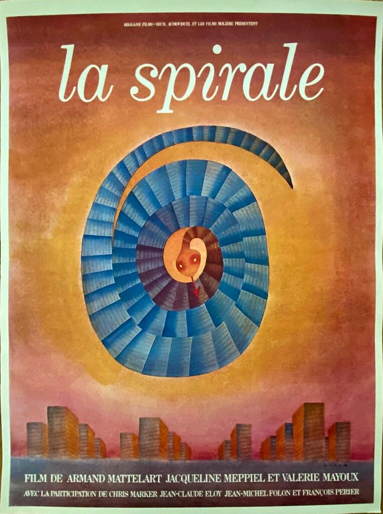 La spirale by Jean Michel Folon, c. 2010