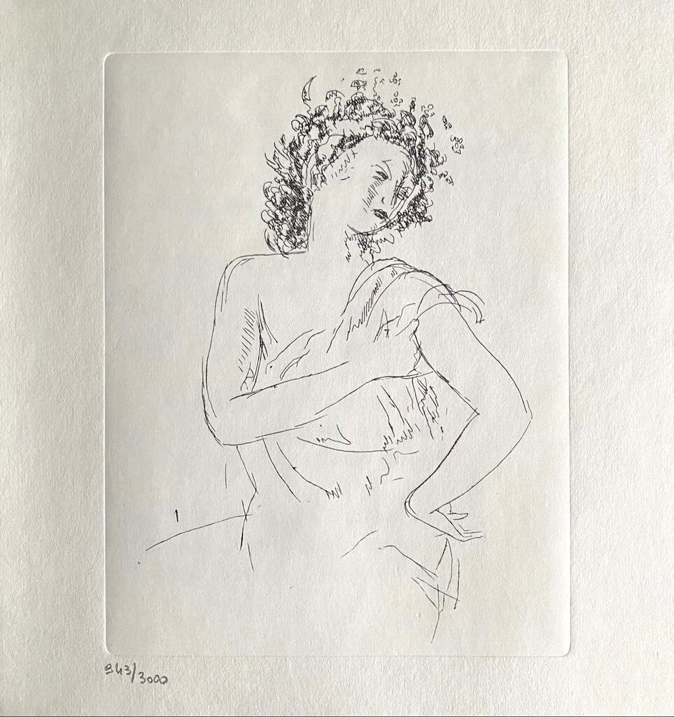Cassandre by André Dunoyer de Segonzac, 1969