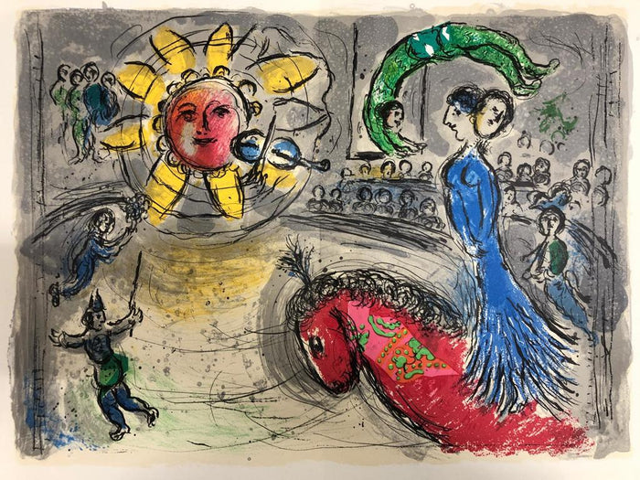 Derrière le Miroir de Marc Chagall, 1979