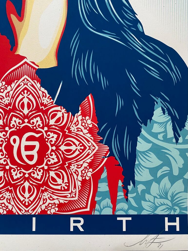 Rebirth by Shepard Fairey, 2021 (view 3)