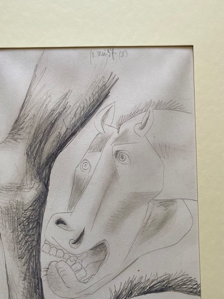 Guernica Study by Pablo Picasso, 1990 (view 3)