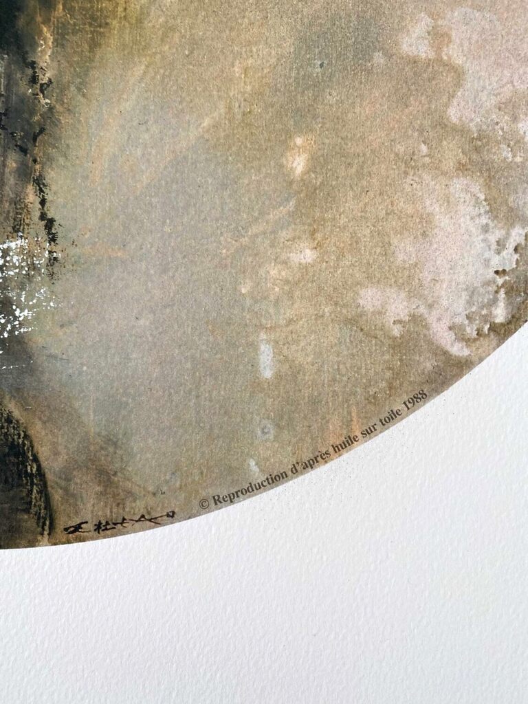 Untitled by Zao Wou-Ki 趙無極, 2006 (view 2)