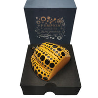 Black & Yellow Pumpkin by Yayoi Kusama, c. 2015 (view 2)