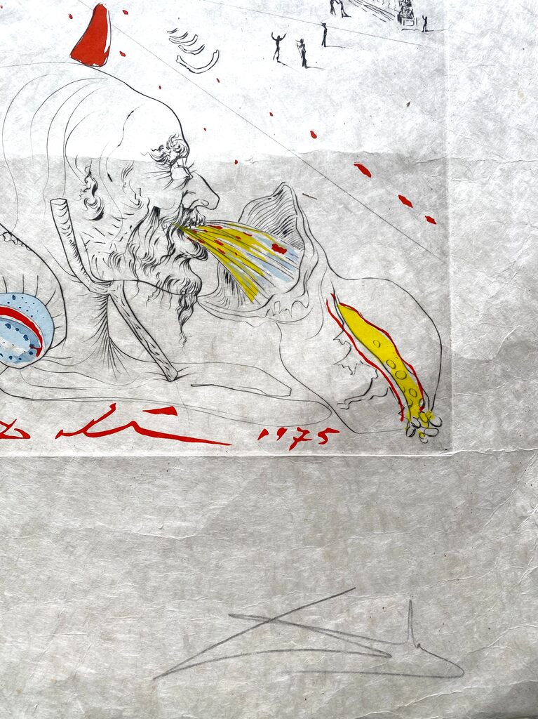 L'alchimiste by Salvador Dalí, 1975 (view 3)