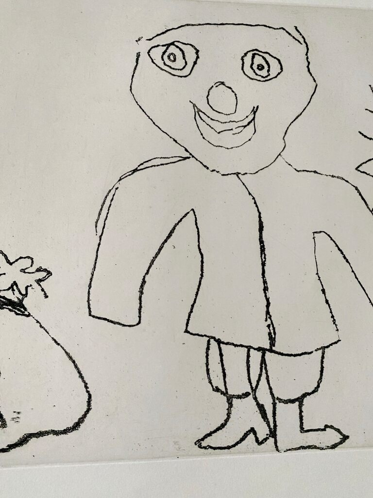 Santa Claus VI d'Alexander Calder, 1974 (vue 2)