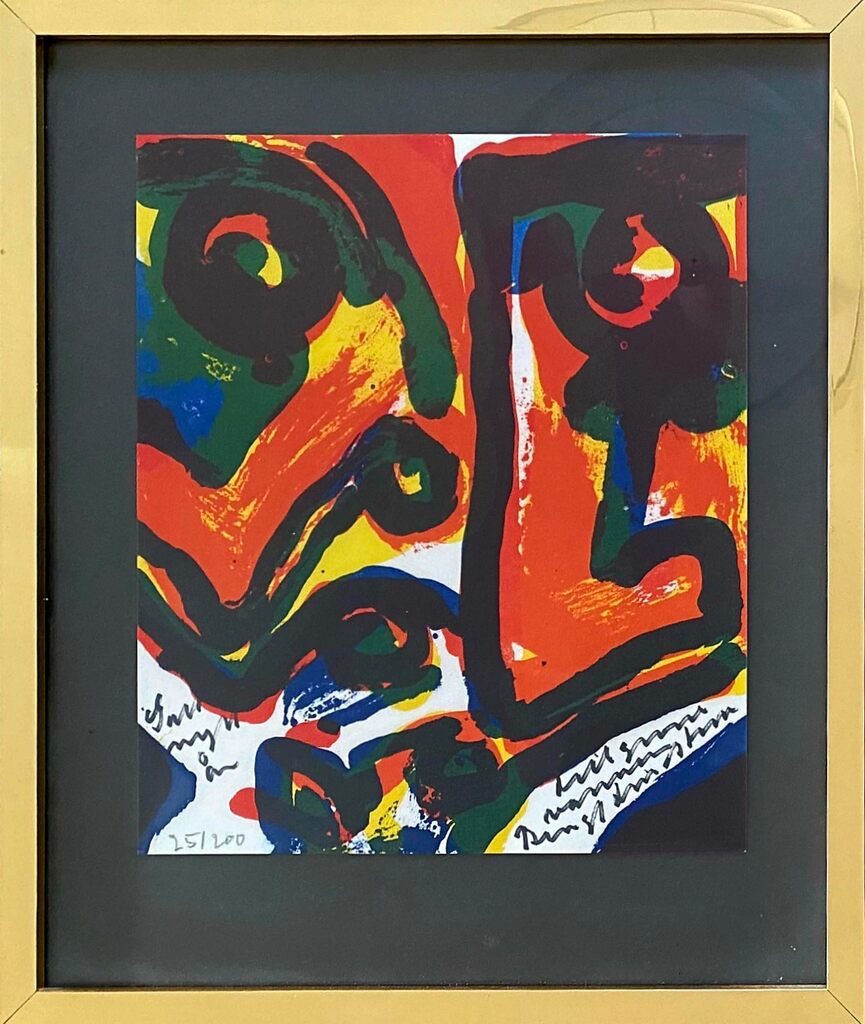 Carte de vœux by Bengt Lindström, c. 1980
