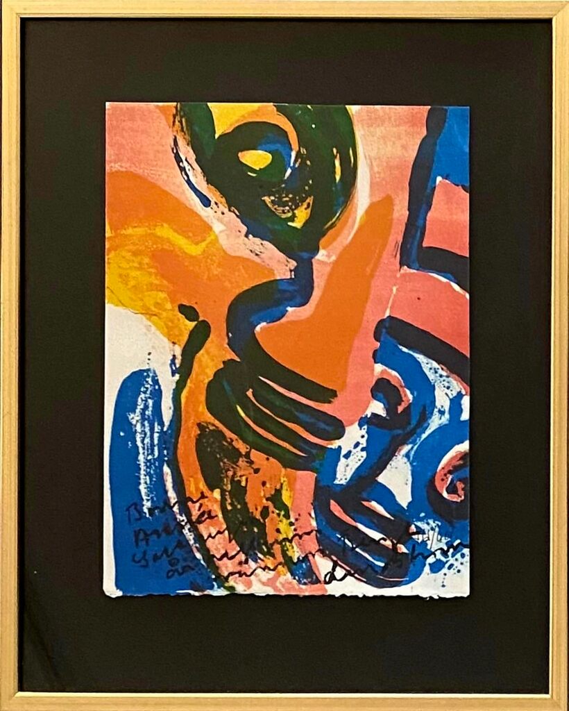 Carte de vœux by Bengt Lindström, c. 1980