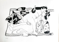 Japanese Shunga by Sugimura Jihei, 1961