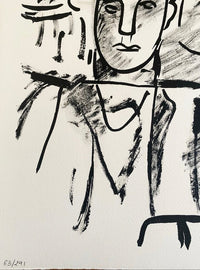 Dans le métro de Fernand Léger, 1960 (vue 3)