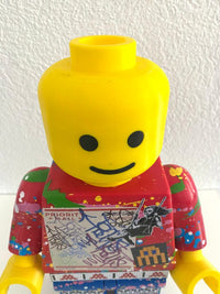 Lego hommage à Banksy de Koen Betjes, 1992 (vue 4)