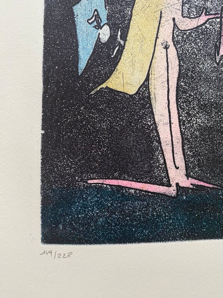 Hommage à André Pieyre de Mandiargues de Roberto Matta, 1970 (vue 2)