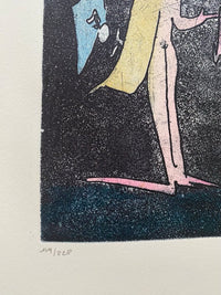 Hommage à André Pieyre de Mandiargues de Roberto Matta, 1970 (vue 2)