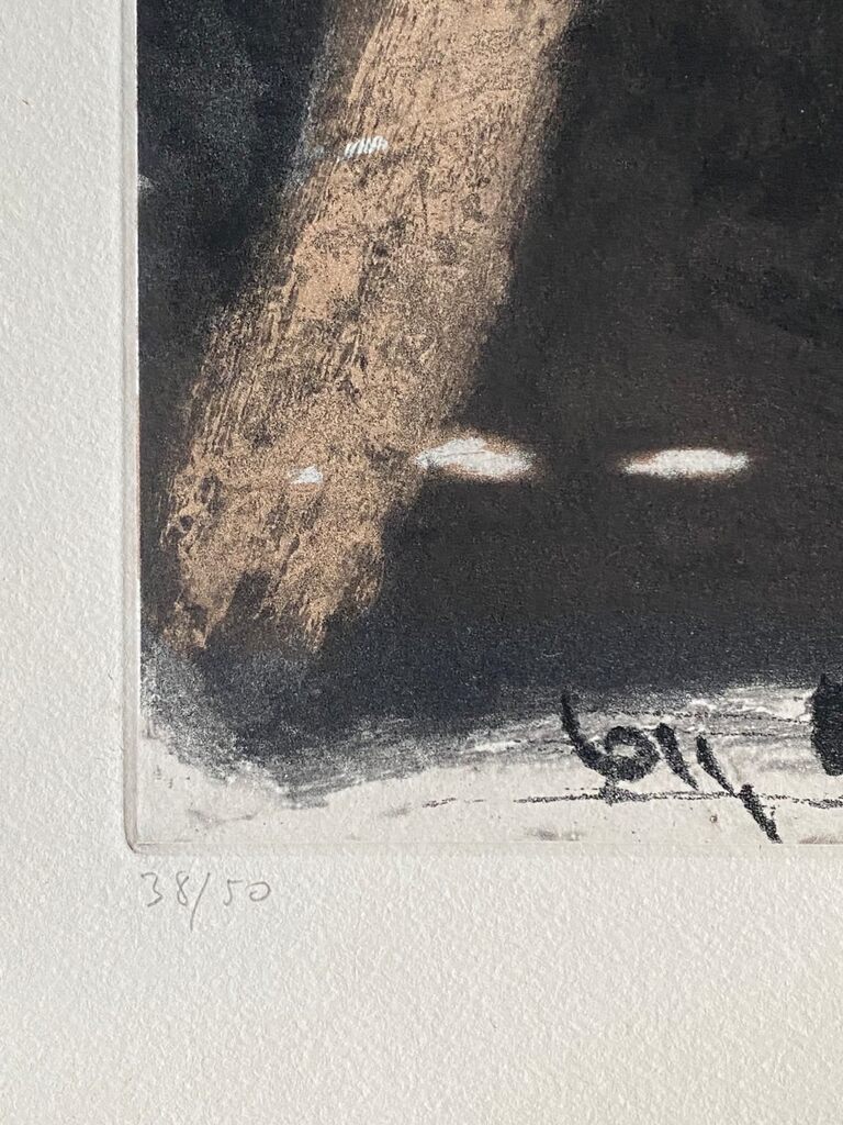Paroles Peintes IV by Antoni Tàpies, 1970 (view 3)