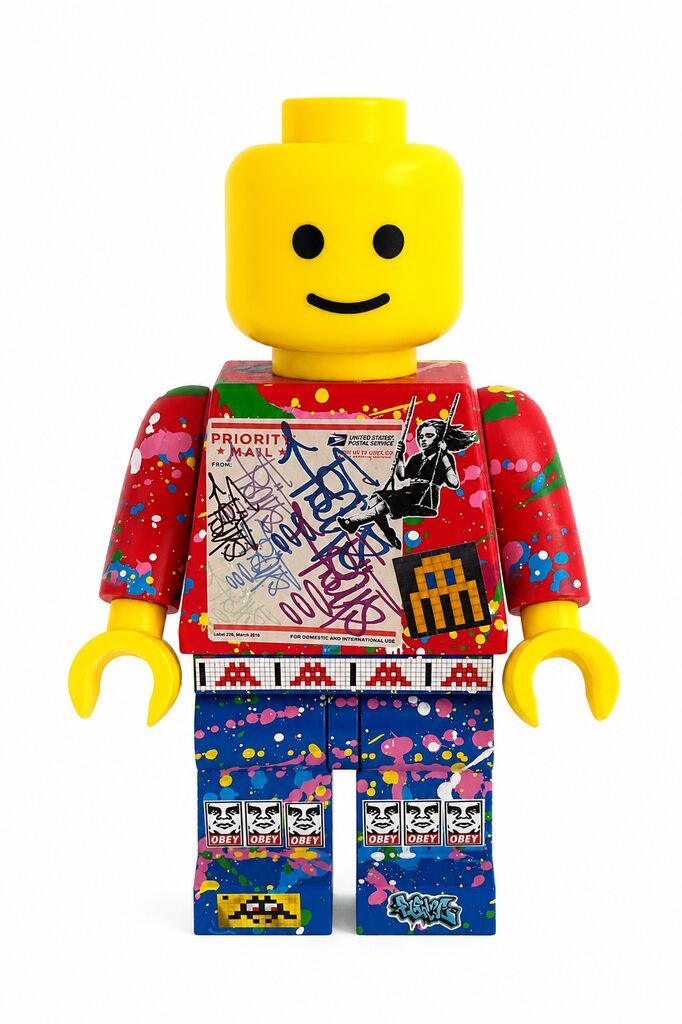 Lego hommage à Banksy de Koen Betjes, 1992