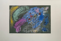 Le paradis N°4 & Adam et Eve chassés du Paradis N°5 by Marc Chagall, 1986