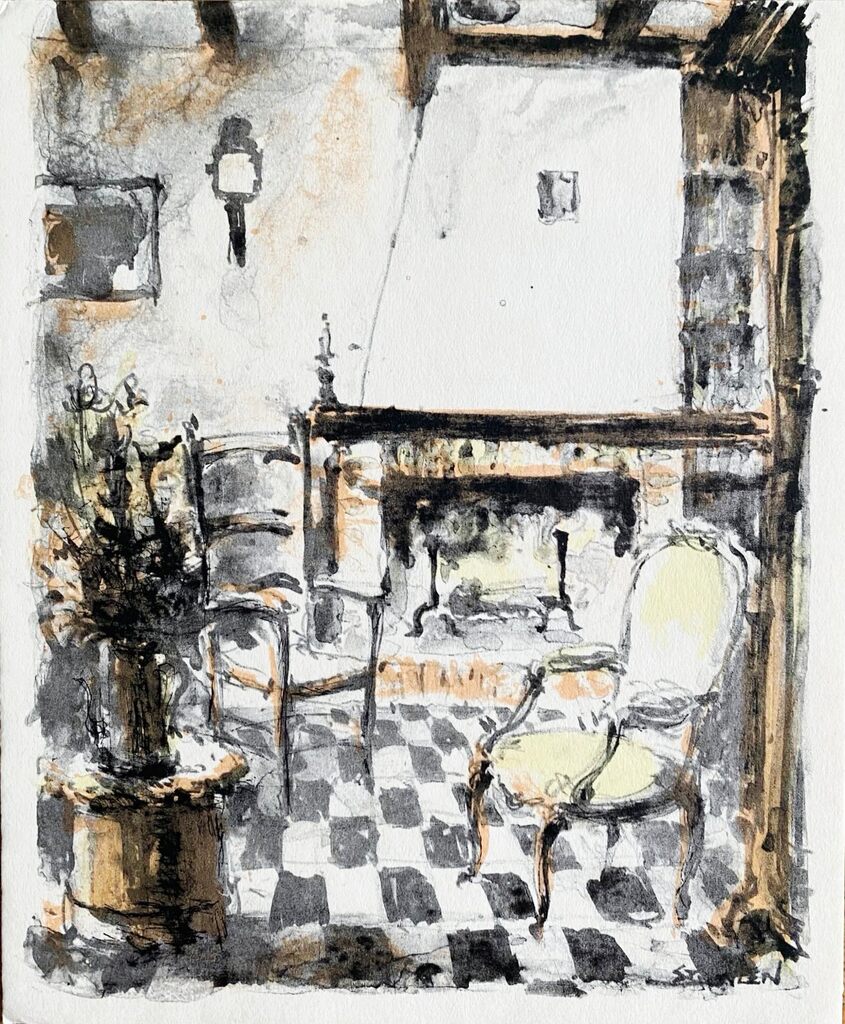 Cheminée de Théophile Alexandre Steinlen, 1962