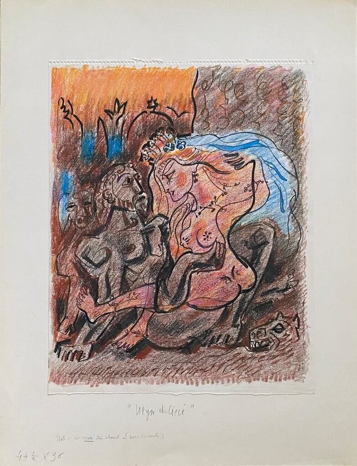 Ulysses & Circe by André Masson, 1979